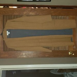 Womens long blazer camel  colored